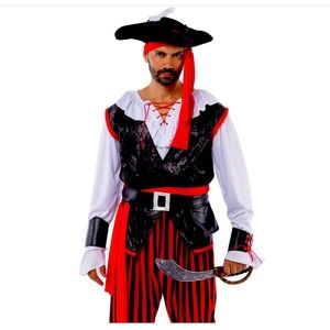 Pirate  Costume Set Cosplay